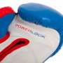 Рукавички боксерські EVERLAST POWERLOCK P00000728 16 унцій синій-червоний-білий