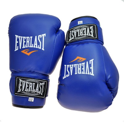 Боксерські рукавички Everlast DX-380 сині 6oz EVDX380