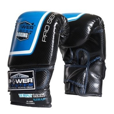 Снарядні рукавички, битки Power System PS 5003 Bag Gloves Storm Black/Blue S