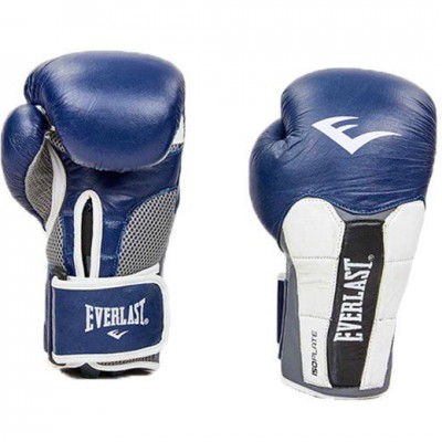 Рукавички боксерські MA-6759 Everlast 12oz Темно-синій-блакитний (37409038)