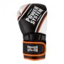 Боксерські рукавички PowerSystem PS 5006 Contender Black/Orange Line 14 унцій