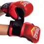 Рукавички гібридні для єдиноборств Everlast 4612 розмір L Red