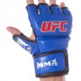 Рукавички для змішаних єдиноборств Zelart MMA 0397 розмір XS Blue