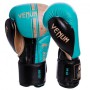 Рукавички для боксу та єдиноборств шкіряні Venum Shield Pro Champ VL-1998 Blue-Brown-Black 10 унцій