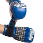 Рукавички гібридні для єдиноборств Fairtex 0273 розмір 10 унцій Blue-Grey