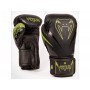 Рукавички боксерські VENUM Impact Boxing Gloves 14 унцій чорний/салатовий (4152)