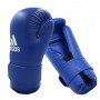 Рукавички напівконтакт Open Hand Semi-Contact Gloves з ліцензією WAKO ADIDAS WAKOG3 сині L