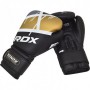 Боксерські рукавички RDX Rex Leather Black 14 унцій чорно-золоті 3073_40291