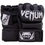 Рукавички для змішаних єдиноборств MMA VENUM ELITE BO-5996 (р-р S, черный-белый)