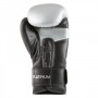 Боксерські рукавички TITLE Boxing Platinum Proclaim Training (18oz) Чорні з сірим