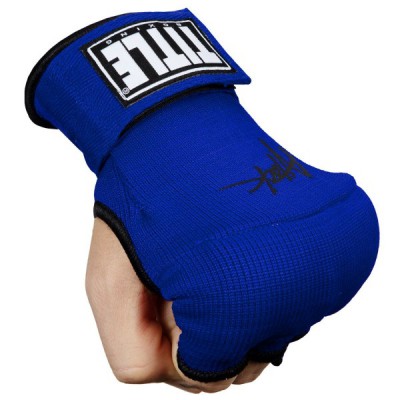 Бинт-рукавички Гелеві TITLE Boxing Attack Nitro Speed Wraps Сині (XL)