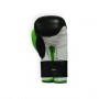 Боксерські рукавички Thor TYPHOON (Leather) BLAK-GREEN-WHITE