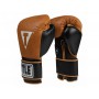 Рукавиці тренувальні TITLE Vintage Leather Training Gloves 14 унцій чорний/коричневий (4466)