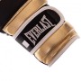 Рукавички для боксу та єдиноборств шкіряні на липучці Everlast Heroe 0578 10 унцій Black-Gold-White