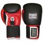 Боксерські рукавички RING TO CAGE Training Gloves чорний/червоний 14 Oz