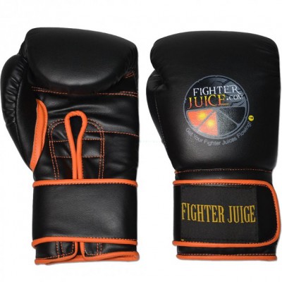 Універсальні боксерські рукавички RING TO CAGE FightersJuice Training Gloves чорний/оранжевий 16 Oz