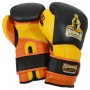 Тренувальні боксерські рукавички RING TO CAGE MUGHALS Molded-Foam and Gel-Lined Training Boxing Gloves чорний/оранжевий/жовтий 1