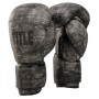 Боксерські рукавички TITLE Distressed Glory Training Gloves чорний/сірий 14 oz