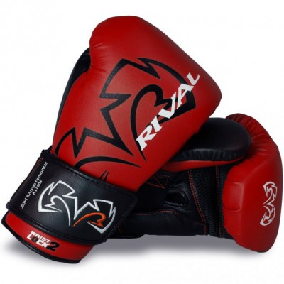 Боксерські рукавички RIVAL RS11V Evolution Sparring Gloves червоний 14 oz