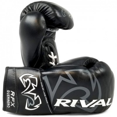 Боксерські рукавички RIVAL RFX-GUERRERO PRO FIGHT GLOVES - SF-F чорний 10 oz