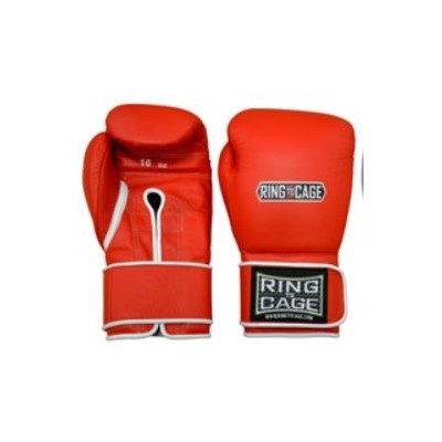 Боксерські рукавички RING TO CAGE Japanese Style Training Gloves 2.0 Velcro червоний 12 oz