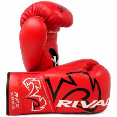 Боксерські рукавички RIVAL RFX-GUERRERO PRO FIGHT GLOVES - SF-F червоний 10 oz