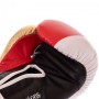 Рукавички для боксу та єдиноборств шкіряні на липучці Everlast 0578 12 унцій Red-Gold-White