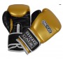 Тренувальні боксерські рукавички RING TO CAGE Gym Training Gloves золото/чорний 12 Oz