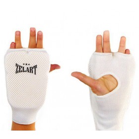 Накладки (рукавички) для карате ZB-6128 Zelart XL Білий (37363010)