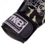 Рукавички боксерські шкіряні Empower Camouflage TKBGEM-03 Top King Boxing 18oz Камуфляж зелений (37551037)