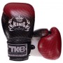 Рукавички боксерські шкіряні Super Star TKBGSS-01 Top King Boxing 12oz Чорно-червоний (37551042)