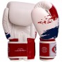 Рукавички боксерські BGV1-THAI Fairtex 14oz Біло-синьо-червоний (37475014)