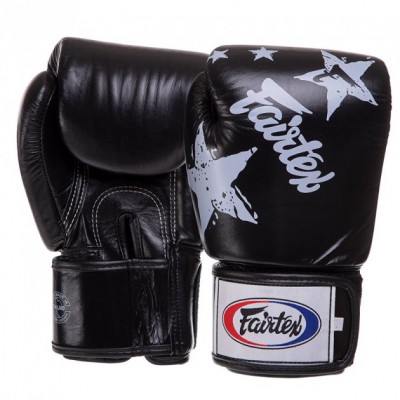 Рукавички боксерські BGV1N Fairtex 12oz Чорний (37475016)