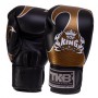 Рукавички боксерські шкіряні Empower TKBGEM-01 Top King Boxing 18oz Чорно-золотий (37551038)