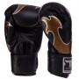 Рукавички боксерські шкіряні Empower TKBGEM-01 Top King Boxing 18oz Чорно-золотий (37551038)