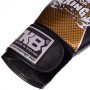 Рукавички боксерські шкіряні Empower TKBGEM-01 Top King Boxing 18oz Чорно-золотий (37551038)