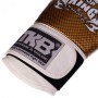 Рукавички боксерські шкіряні Super Snake TKBGEM-02 Top King Boxing 12oz Біло-золотий (37551040)