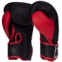 Рукавички боксерські шкіряні Reborn TKBGRB Top King Boxing 14oz Чорно-червоний (37551039)