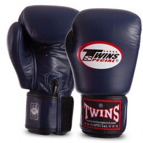 Рукавички боксерські BGVL3 Twins 18oz Темно-синій (37426107)