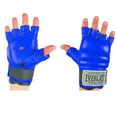 Рукавички бойові Full Contact VL-01045 Everlast M Синій (37409020)