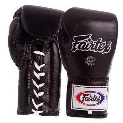 Рукавички боксерські BGL6 Fairtex 14oz Чорний (37475018)