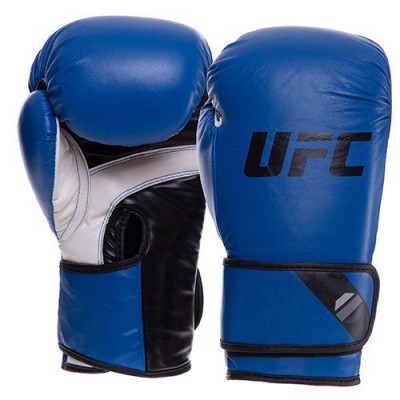 Рукавички боксерські PRO Fitness UHK-75036 UFC 14oz Синій (37512007)