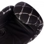 Рукавички боксерські шкіряні Chain TKBGCH Top King Boxing 8oz Чорно-срібний (37551044)