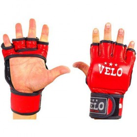 Рукавички MMA ULI-4035 Velo XL Червоний (37241019)