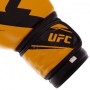 Рукавички боксерські Rush BO-0574 UFC 12oz Жовто-чорний (37512054)