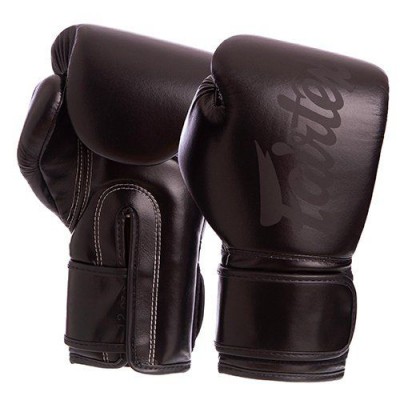 Рукавички боксерські BGV14SB Fairtex 10oz Чорний (37475012)