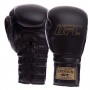 Рукавички боксерські PRO Prem Lace Up UHK-75046 UFC 16oz Чорний (37512014)