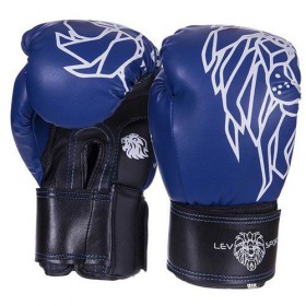 Перчатки боксерские LV-4280 Lev Sport 10oz Синий (37423005)