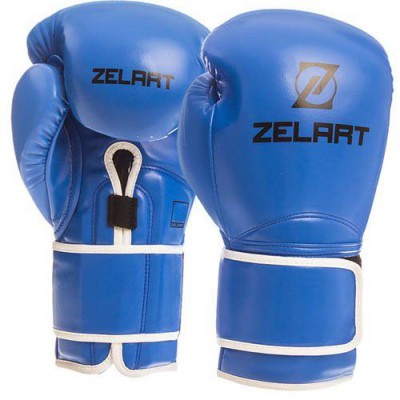 Рукавички боксерські BO-1391 Zelart 12oz Синій (37363057)