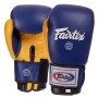 Боксерські рукавички BO-3783 Fairtex 16oz Синьо-жовтий (37475047)